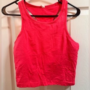 Ebb to Street Cropped Racerback Tank Top